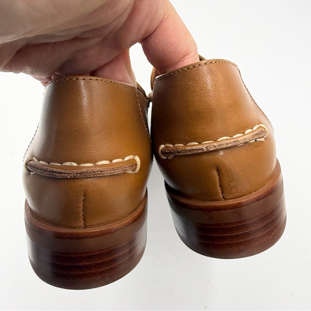 NEW Everlane Camel Tan Leather The Modern Loafer in Size 8 - Picture 9 of 12